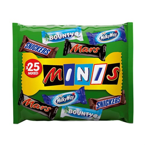 Mix Minis 27 st favoriter i påse om 535 gram