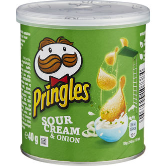 Snacks Chips Pringles sourcream&onion 40 gr