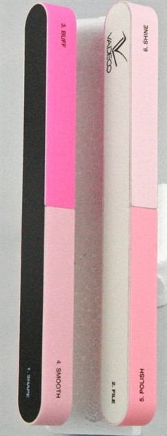 Fil poler/sandpappersfil 6-stegs