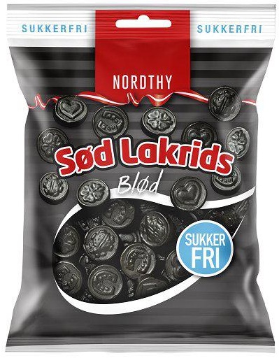 NORDTHY Sötlakris Sockerfri 75 gram