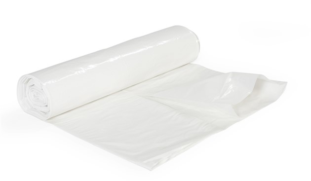 Plastsäck Vit 125L 750x1150 40 my Vit LD 25st/rl