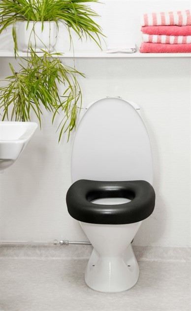 Toalettsits Mjukis grå