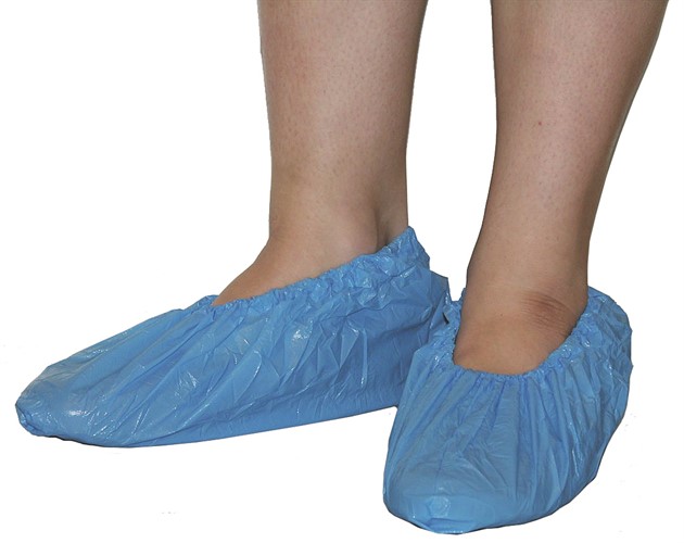 Skoskydd cpe blå 100st/fp