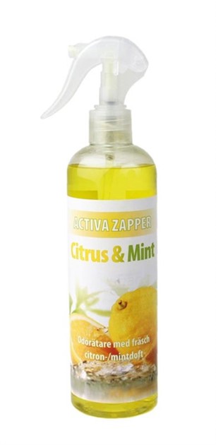 Doftförbättring Activa Zapper citrus/mint odörätare 400ml