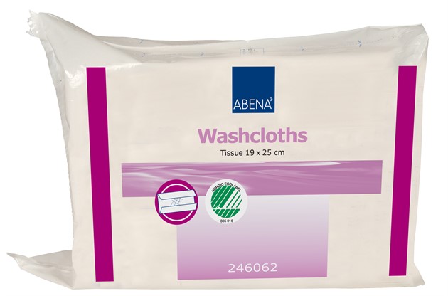 Tvättlapp papper c-vikt 125st/fp