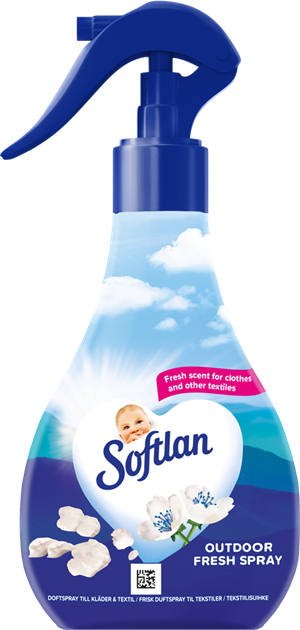 Doftförbättring Softlan Textilspray Outdoor Fresh  300 ml