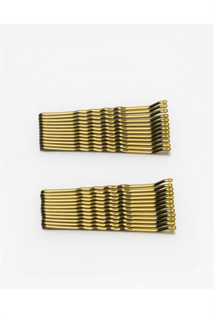 Hårspänne blond 4,5cm 24st/fp