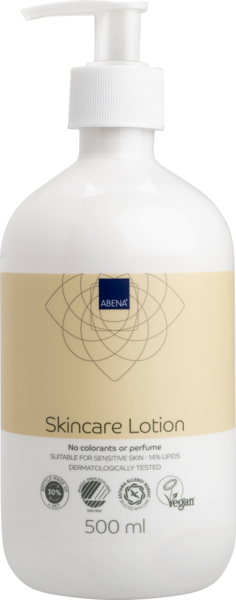 Hudlotion Abena oparfymerad 500ml med pump