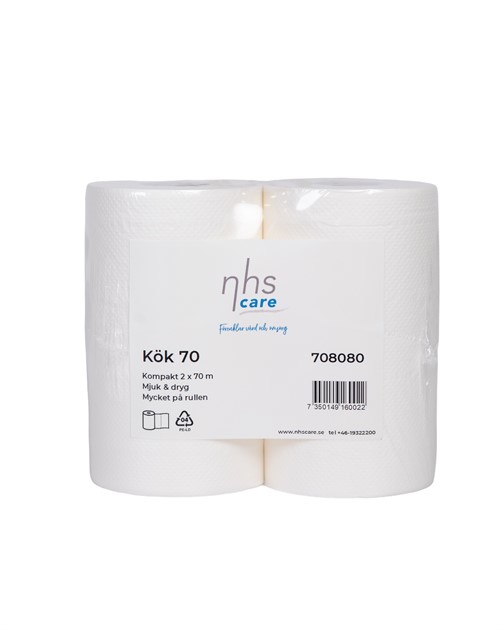 Hushållspapper KÖK 70, 70m/rl 2rl/fp