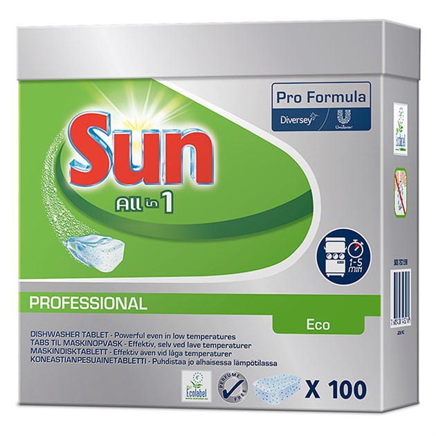 Sun Professional maskindisk All in 1 Eco 100st/fp