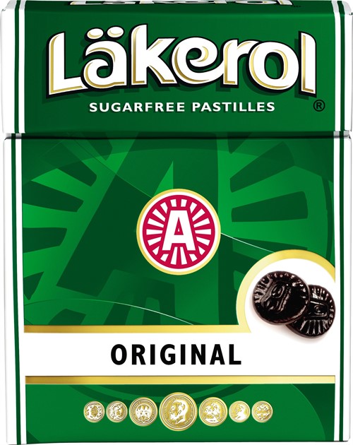 Läkerol Original sockerfri 23g