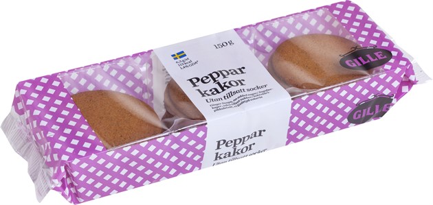 Pepparkakor utan vanligt socker 150g