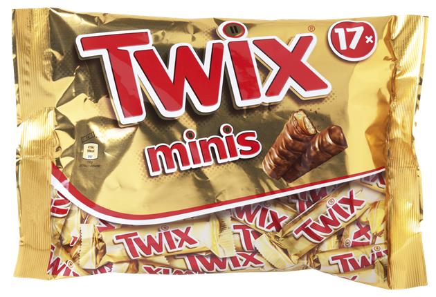 Twix påse 333gr