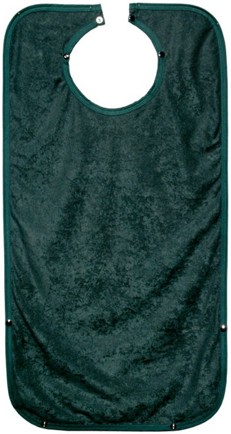 Haklapp flergångs velour grön