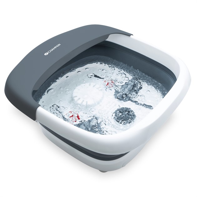 Fotbad Champion foldable (vikbar) 5L FB210 grå/vit