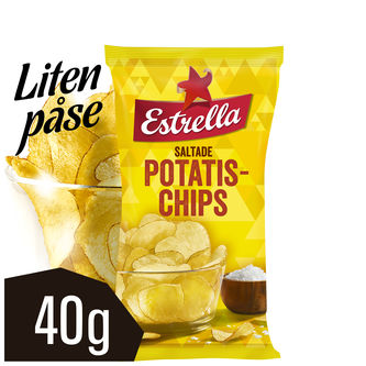 Snacks Potatischips Orginal Estrella 40 gram