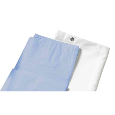 Duschdraperi vinyl ljusblå 180x200 cm