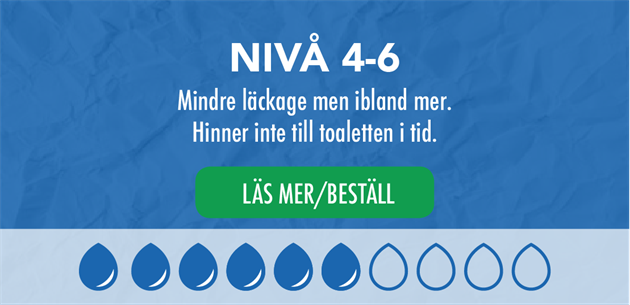 Inkontinensskydd Dana Nivå 4-6