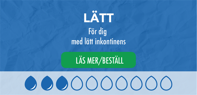 TENA inkontinensskydd lätt