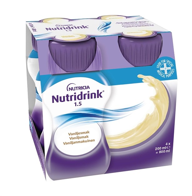 Näringsdryck Nutridrink 4x200ml vanilj (Fortimel)
